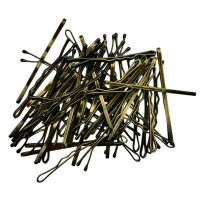 Профессиональные невидимки 50 мм, коричневые (упаковка 250 г)